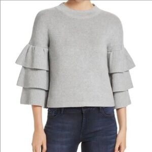 NWOT Endless Rose Tiered Sleeve Sweater